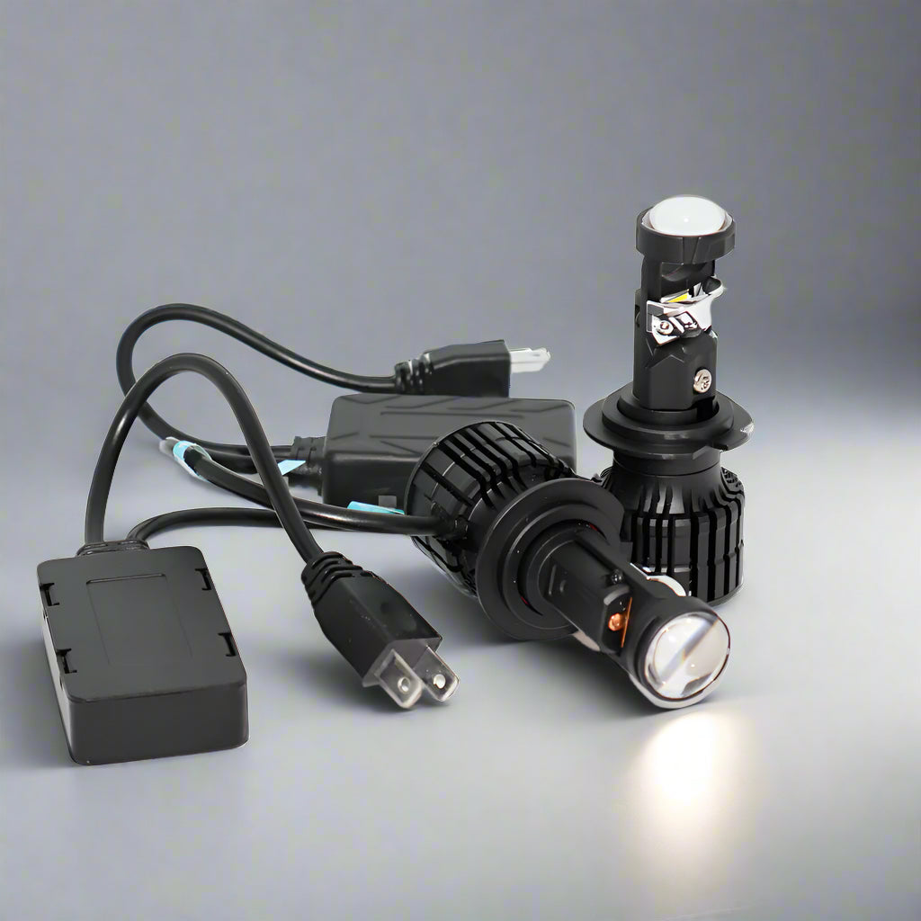 LED система с лупи за фарове H7 - BRILUMI OPTIX - 100W - CANBUS 6000K