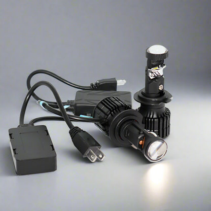 LED система с лупи за фарове H7 - BRILUMI OPTIX - 100W - CANBUS 6000K