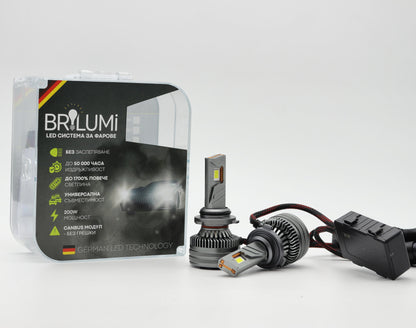 LED система за фарове HB4 - BRILUMI ZENITH - 200W - CANBUS 6000K